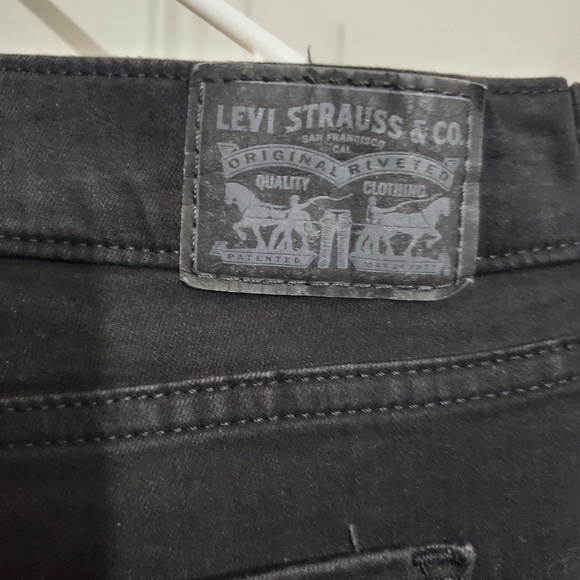 Levi's Classic Straight Black Size 12 Women's - Picture 4 of 11
